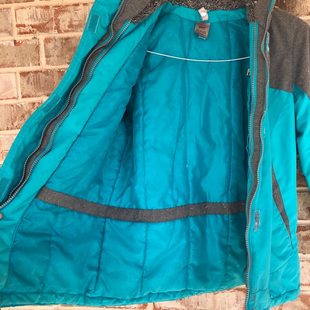 Gerry CO Girls Winter Coat With Fleece Hood 10/12 - Picture 6 of 10